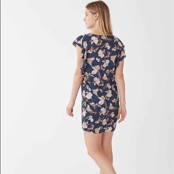 Splendid Ramo Floral Print Ruffle Dress NWT - Picture 4 of 9